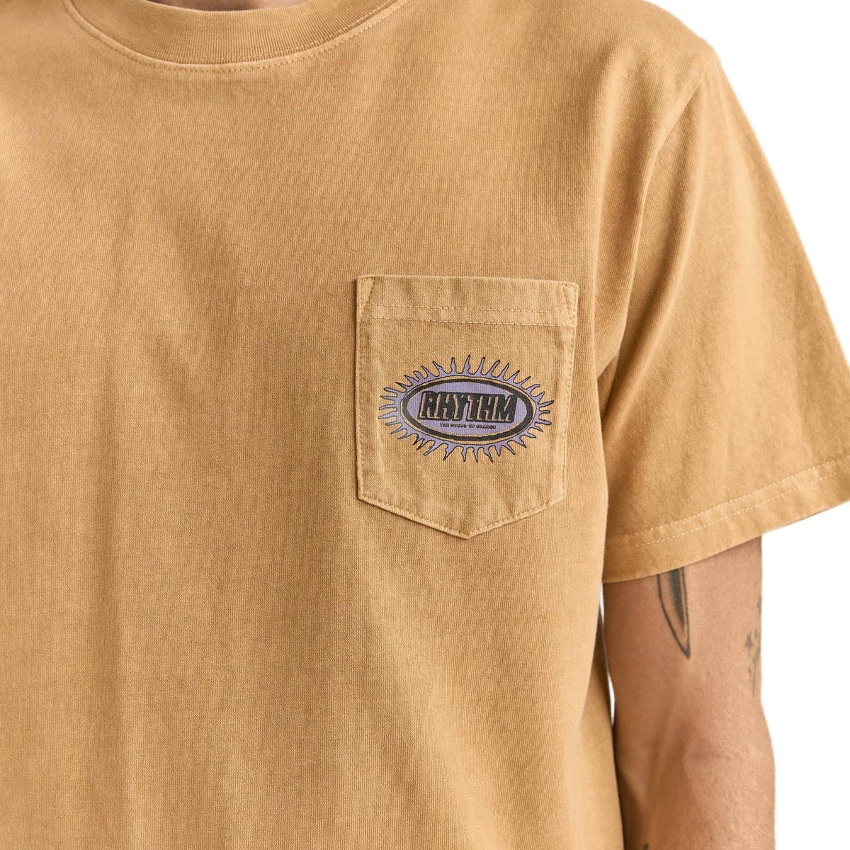 Rhythm Rays Vintage Pocket T-Shirt - Desert image 5