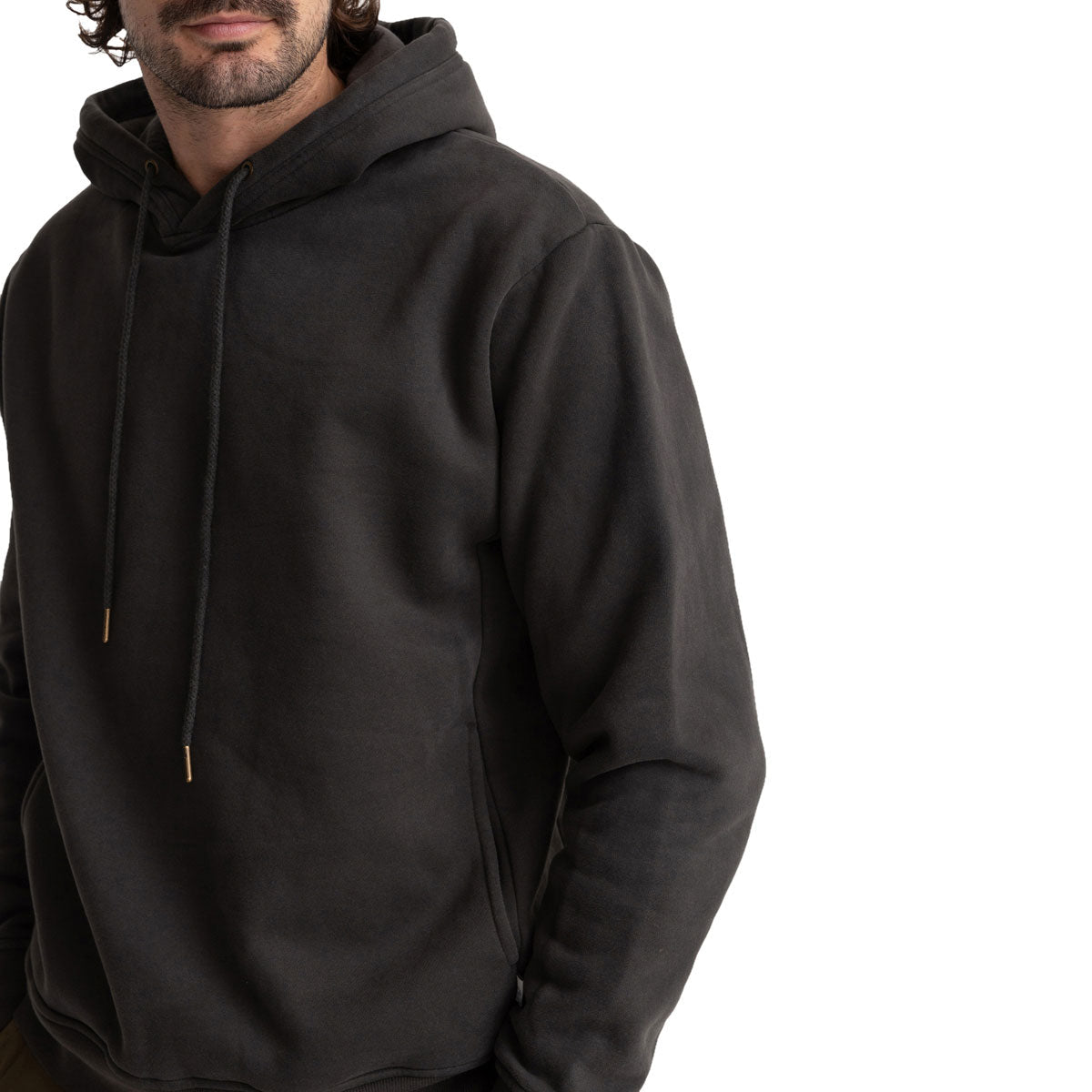 Rhythm Classic Fleece Hoodie - Vintage Black image 3