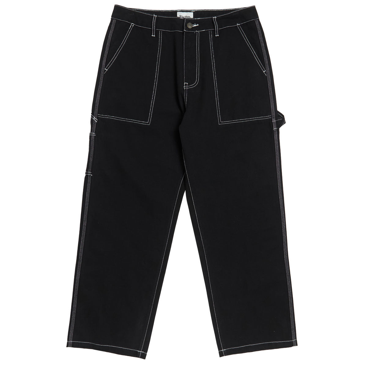 Rhythm Carpenter Canvas Pants - Black image 1