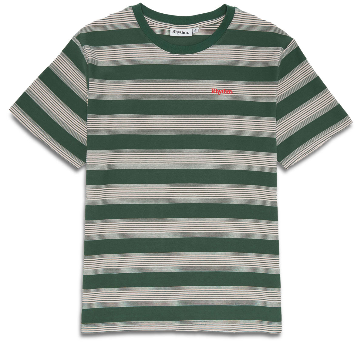 Rhythm Echo Stripe T-Shirt - Natural image 1