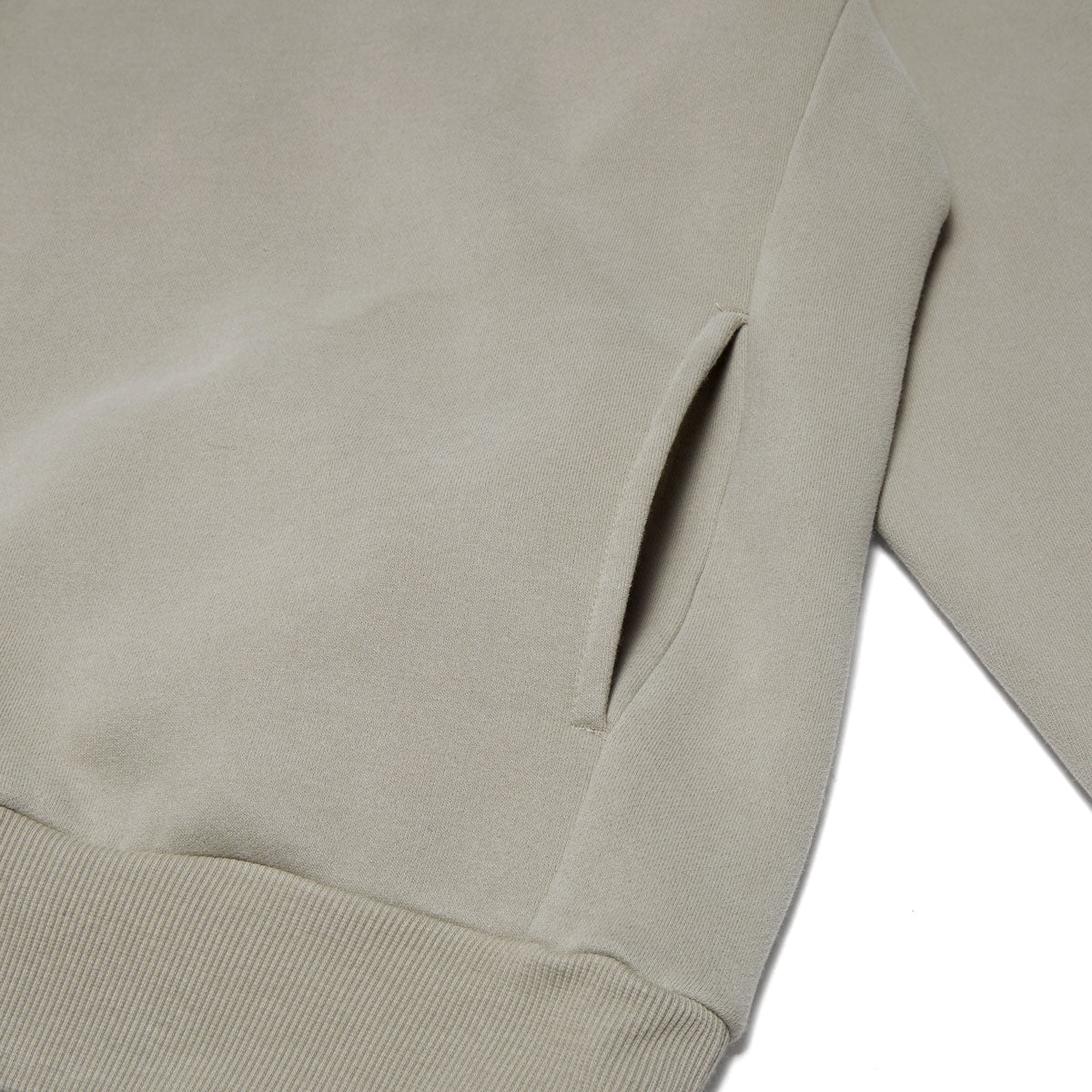 Rhythm Classic Fleece Crew Sweatshirt - Stone image 3