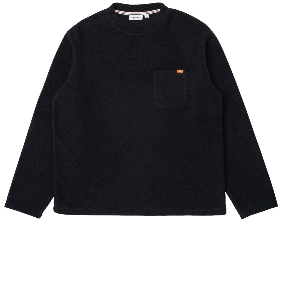 Rhythm Awake Polar Fleece Sweatshirt - Black image 4