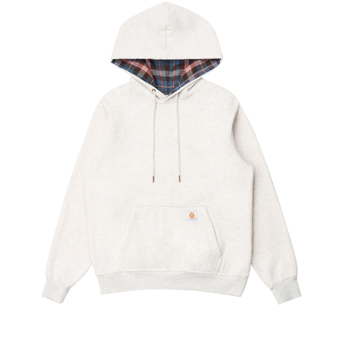 Rhythm Flannel Fleece Hoodie - Ecru image 4