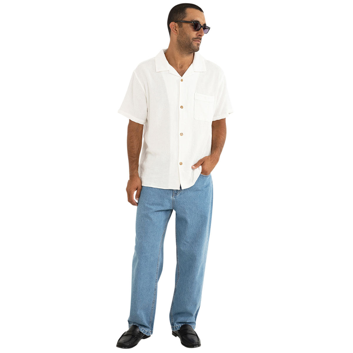 Rhythm Daytona Shirt - White image 5