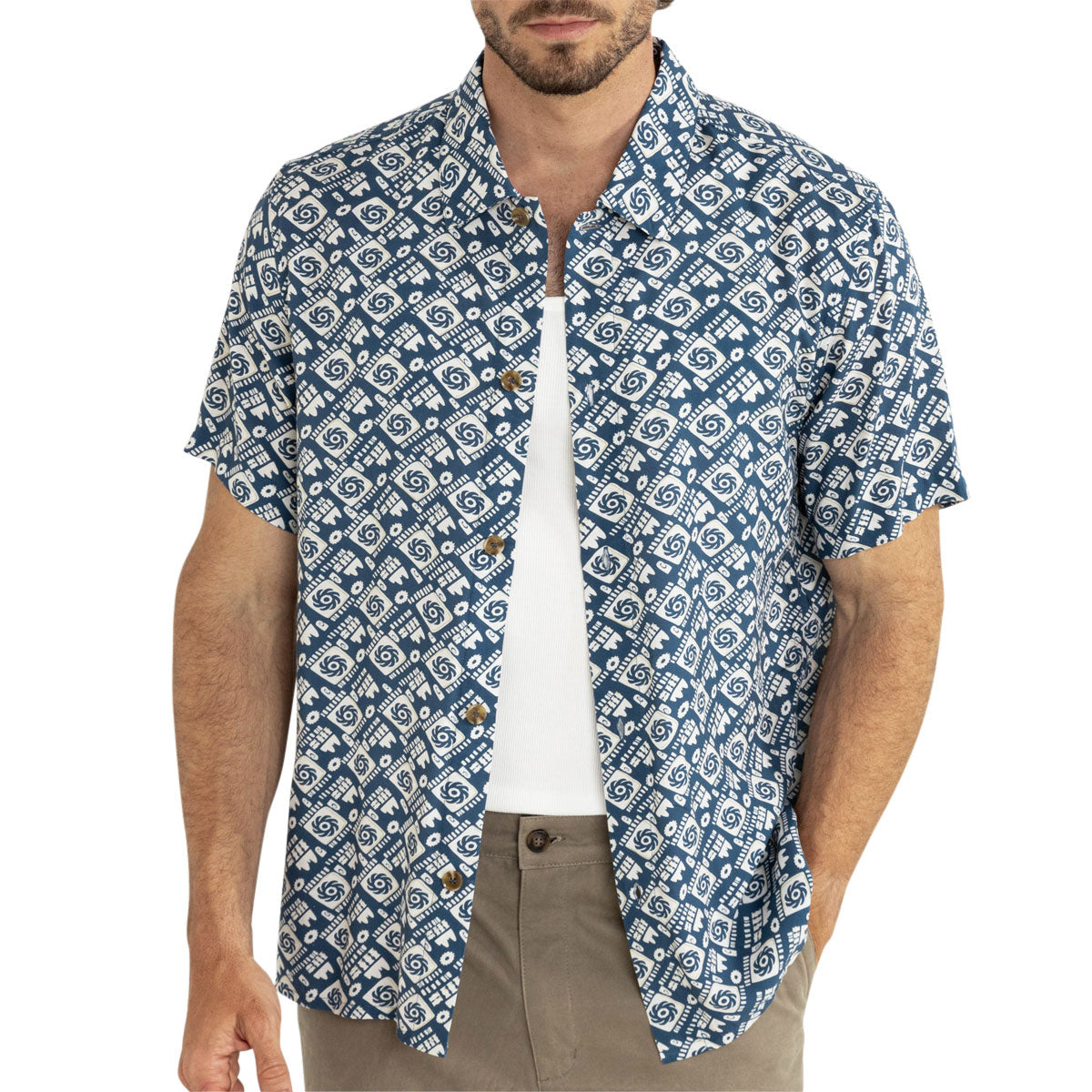 Rhythm Sunday Shirt - Navy image 1