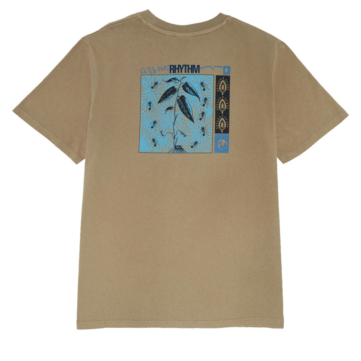Rhythm Subterranean Vintage T-Shirt - Macadamia image 2