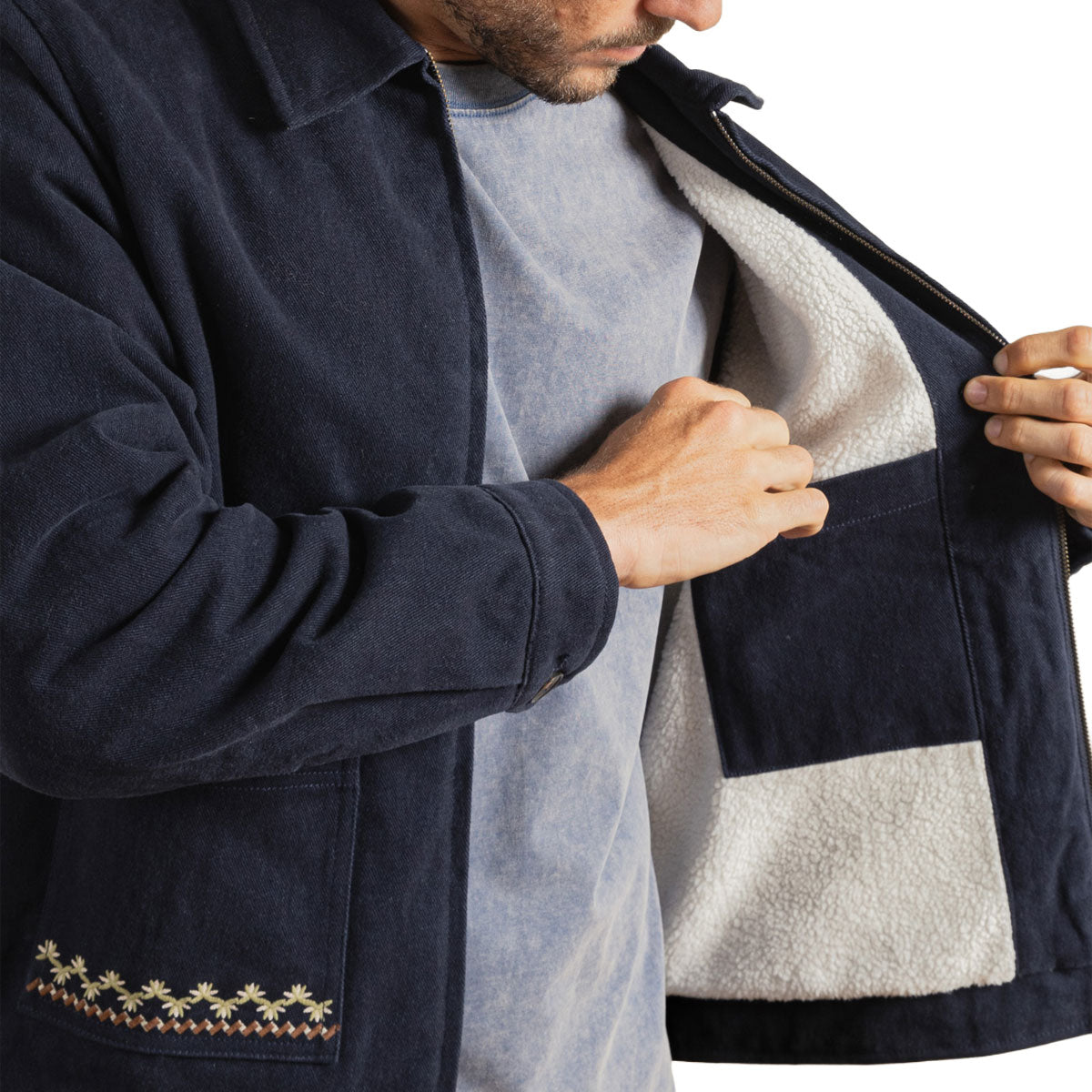 Rhythm Arugam Twill Jacket - Midnight Navy image 3