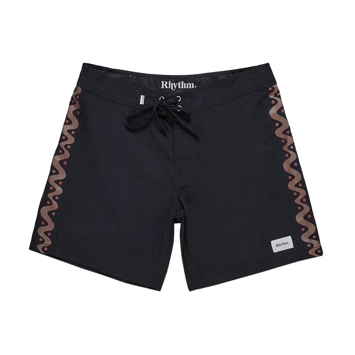 Rhythm Snake Trials Boardshorts - Black image 1
