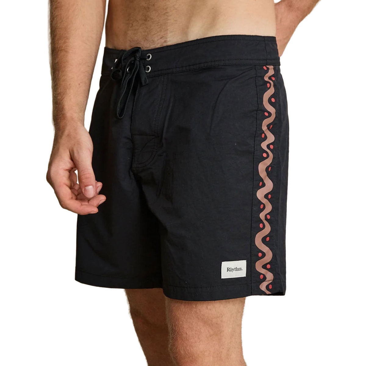 Rhythm Snake Trials Boardshorts - Black image 2