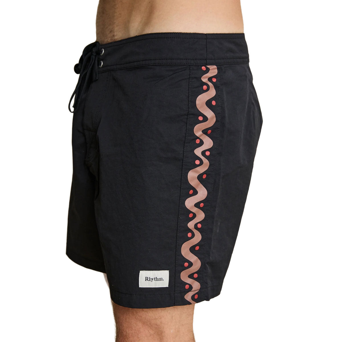 Rhythm Snake Trials Boardshorts - Black image 4