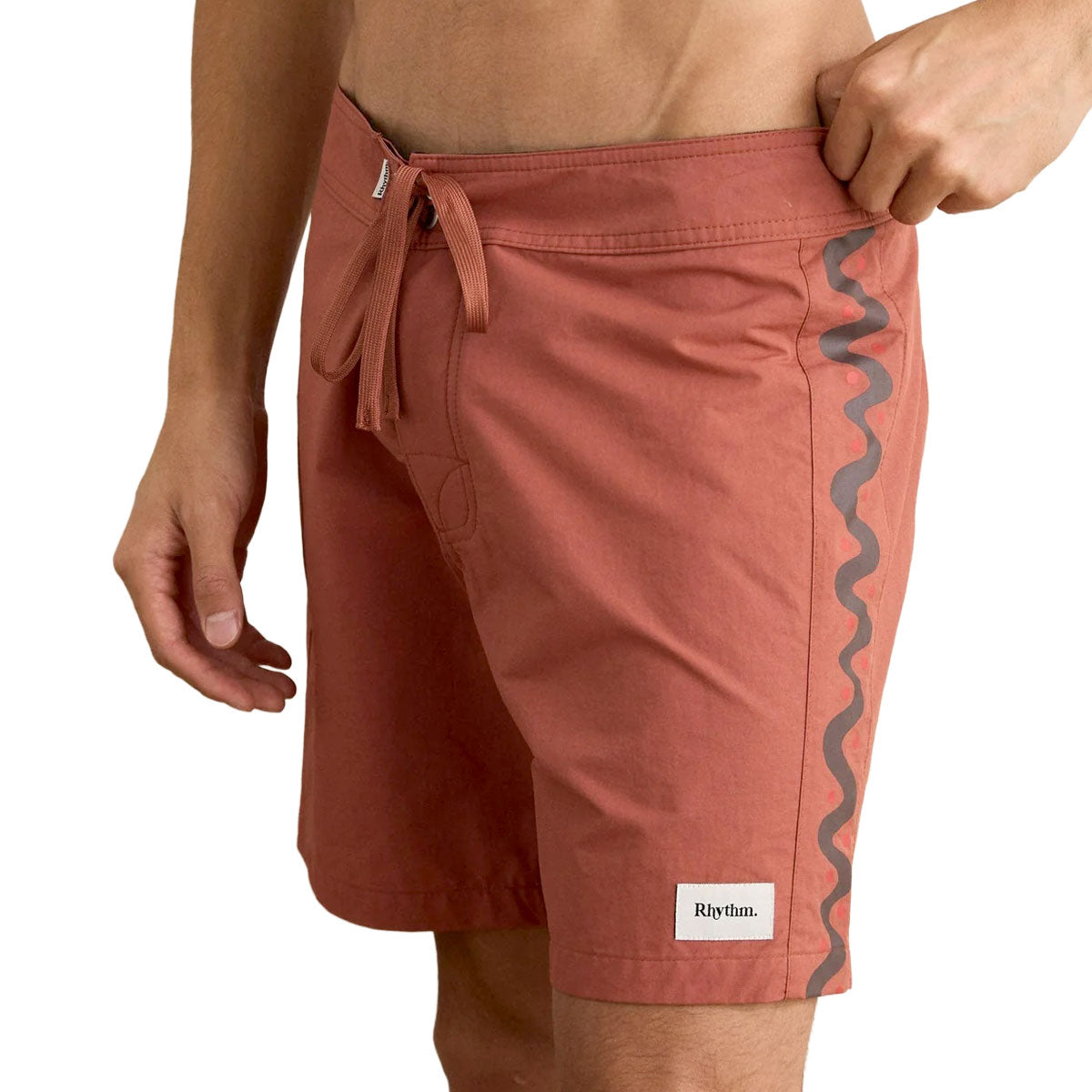 Rhythm Snake Trials Boardshorts - Terracotta image 2