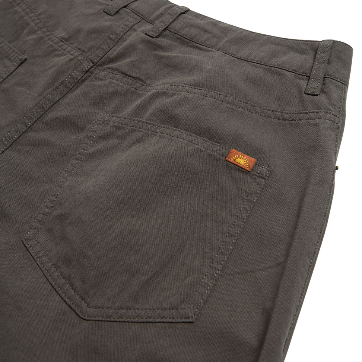Rhythm Warped Straight Cut Pants - Grey image 4