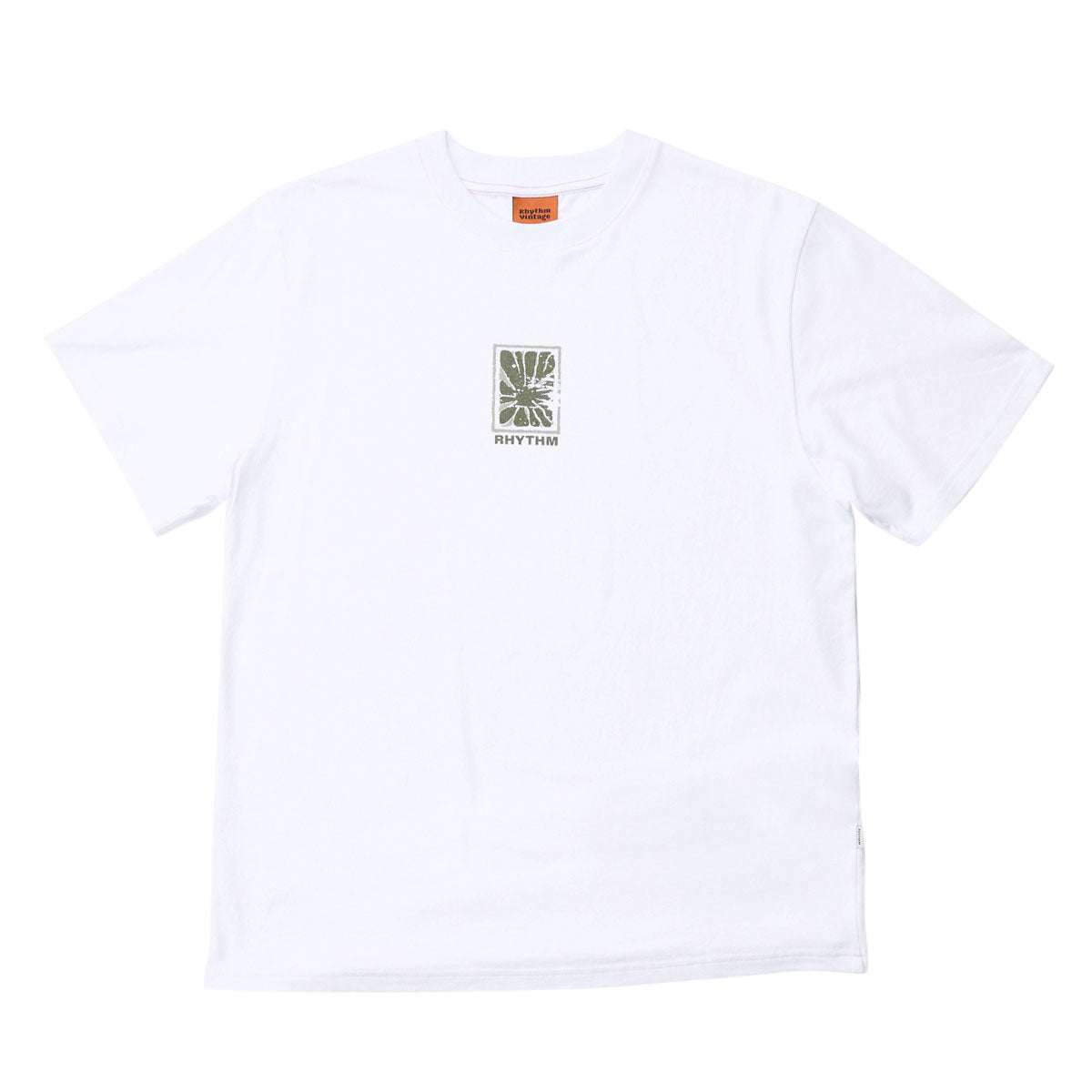 Rhythm Imprint Vintage T-Shirt - White image 1