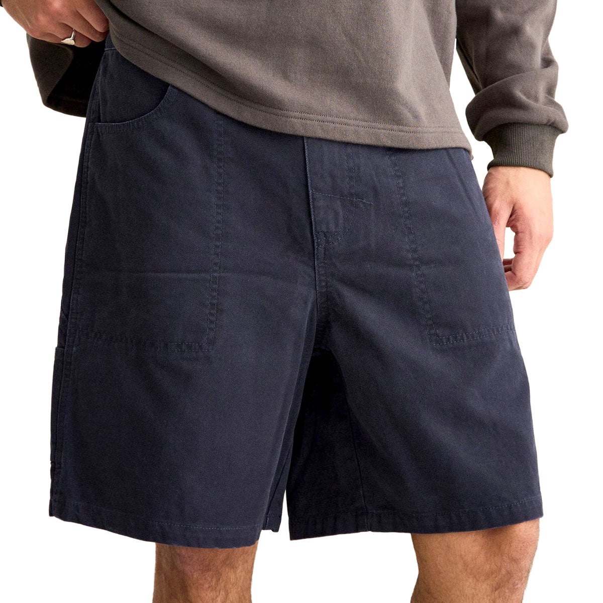 Rhythm Washed Canvas Shorts - Midnight image 2