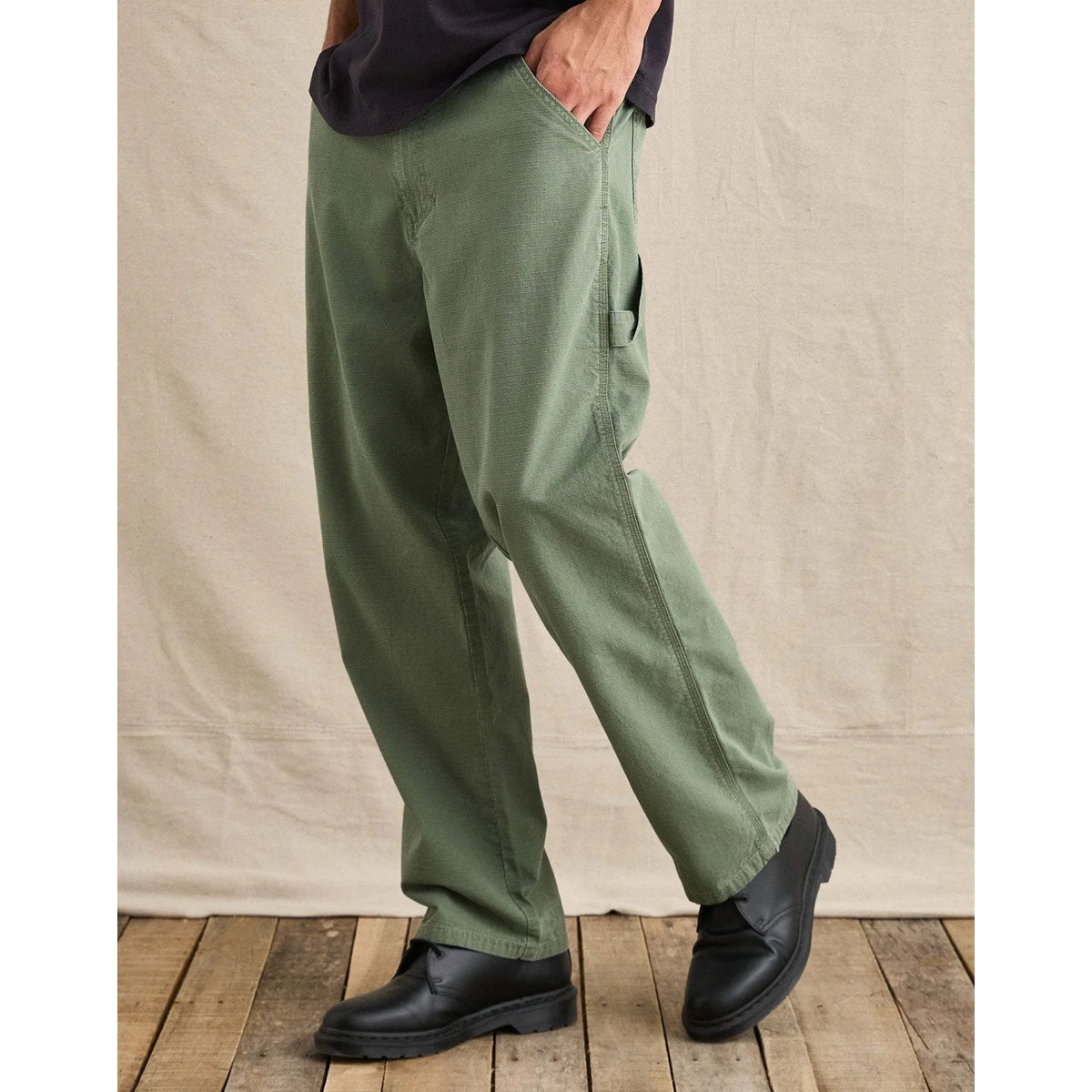 Rhythm Market Pants - Olive image 4