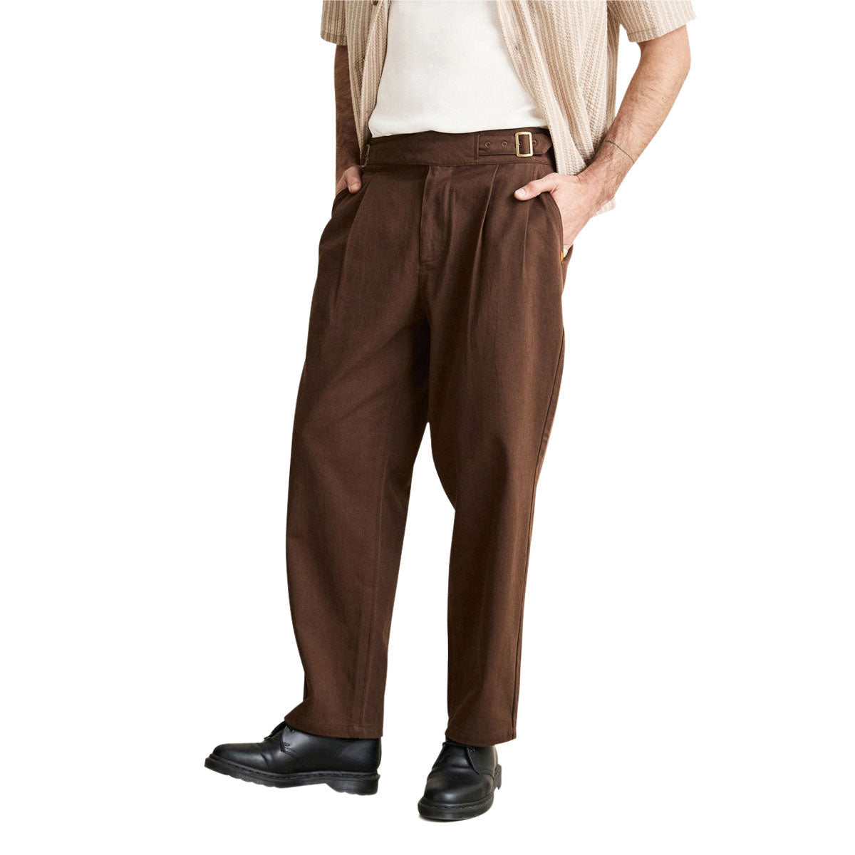 Rhythm Ghurka Pants - Brown image 3