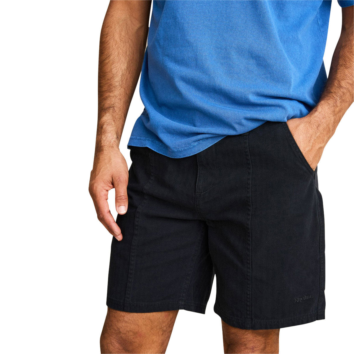 Rhythm Haight Herringbone Shorts - Vintage Black image 2