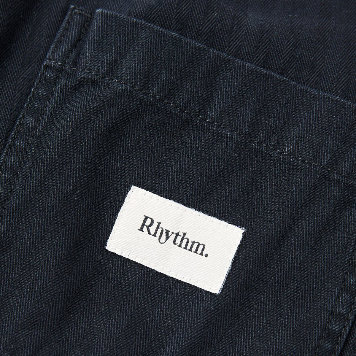 Rhythm Haight Herringbone Shorts - Vintage Black image 5