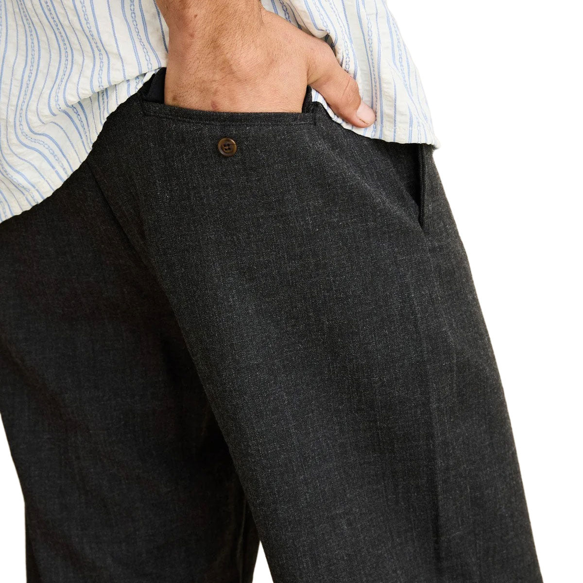 Rhythm Monterey Trouser Pants - Black image 3