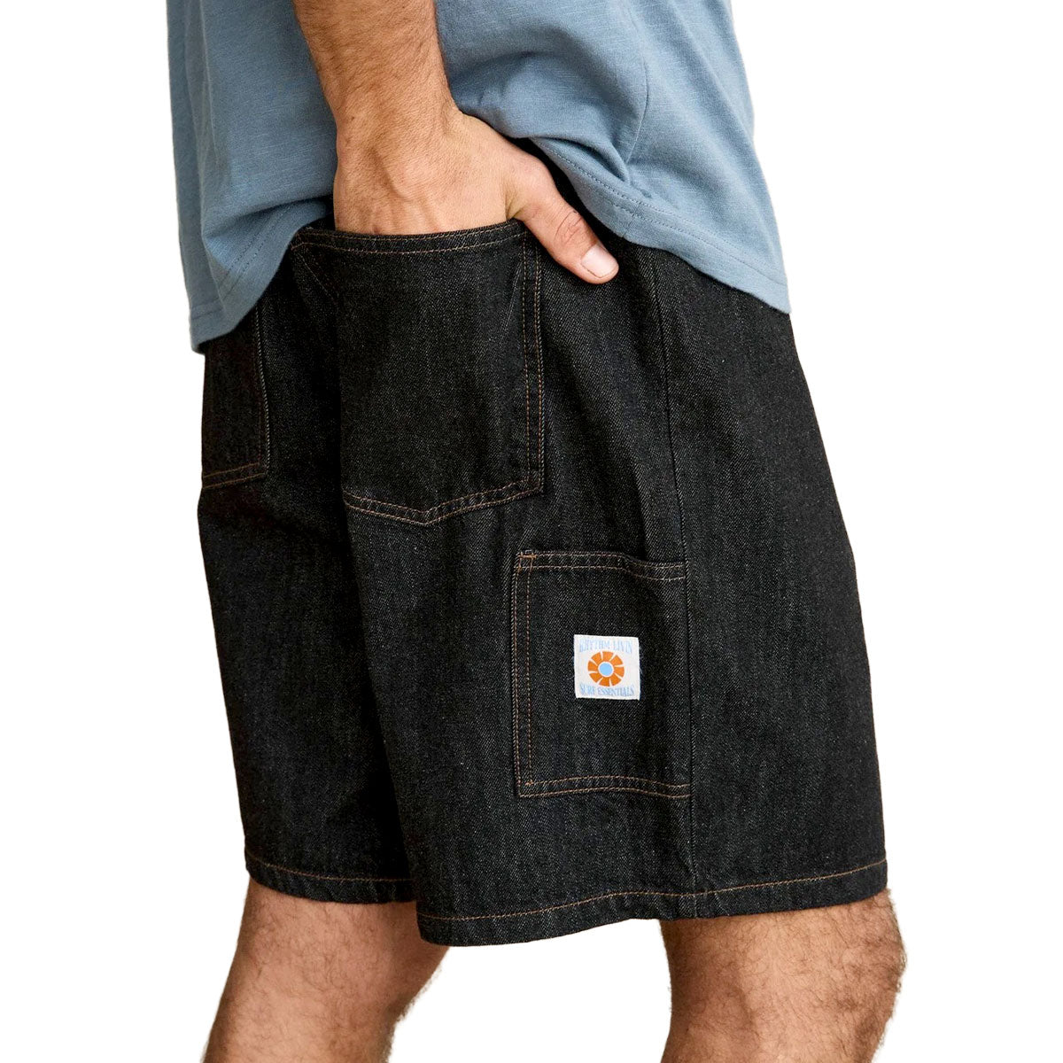 Rhythm Toby Denim Shorts - Midnight image 3