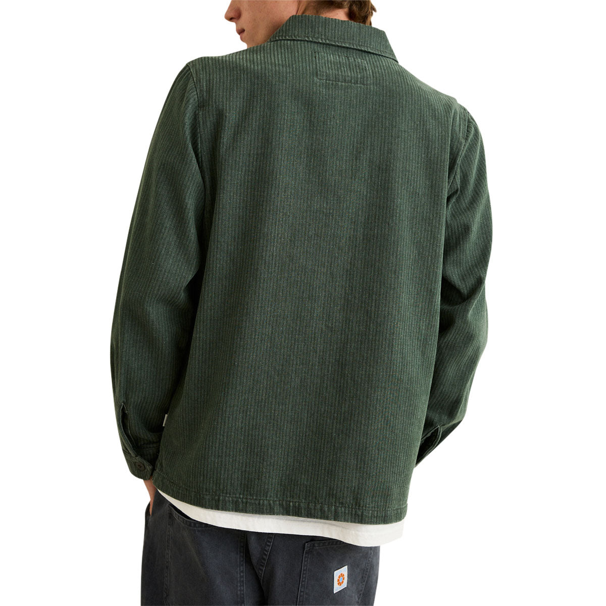 Rhythm Harlan Long Sleeve Shirt - Olive image 2