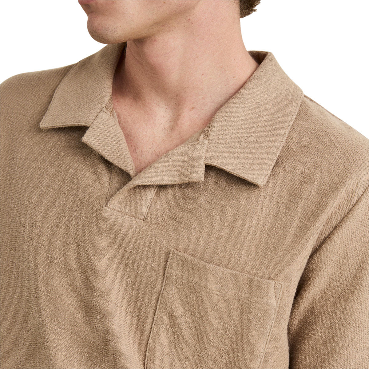 Rhythm Vintage Terry Polo Shirt - Incense image 3