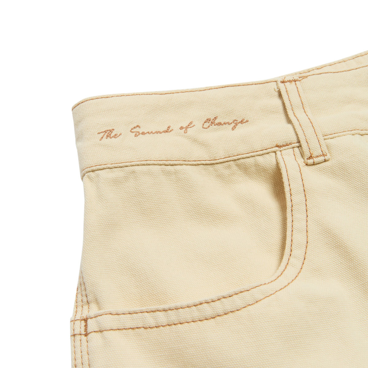 Rhythm Depot Shorts - Ecru image 4