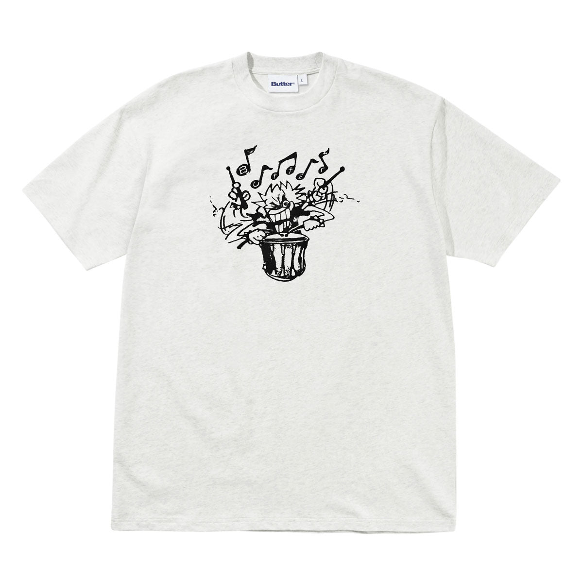 Butter Goods Blaring T-Shirt - Ash image 1