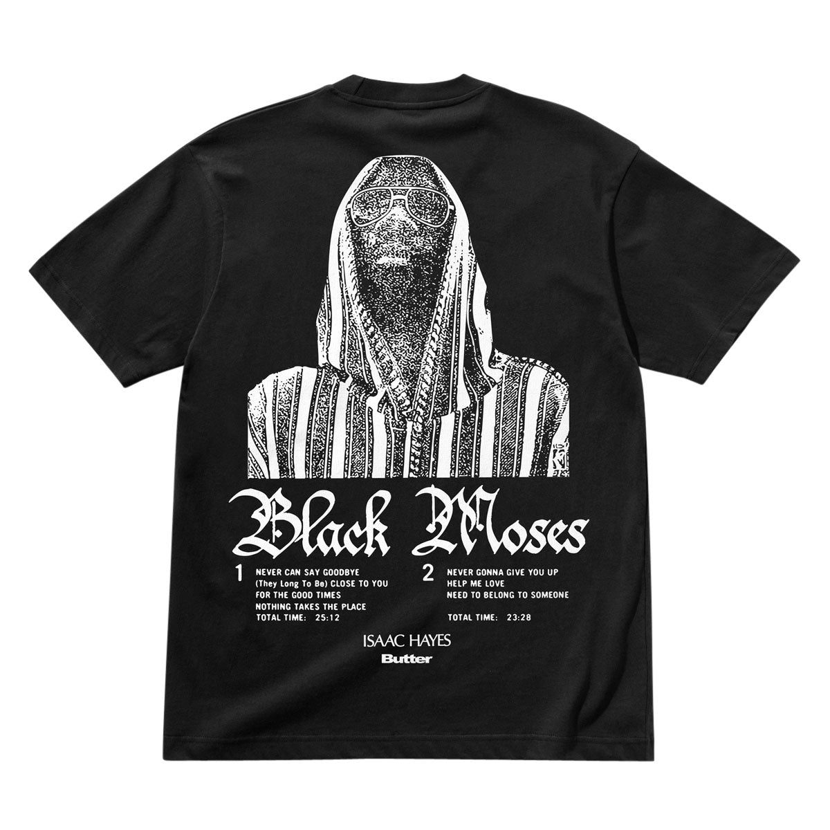 Butter Goods Black Moses T-Shirt - Washed Black image 2