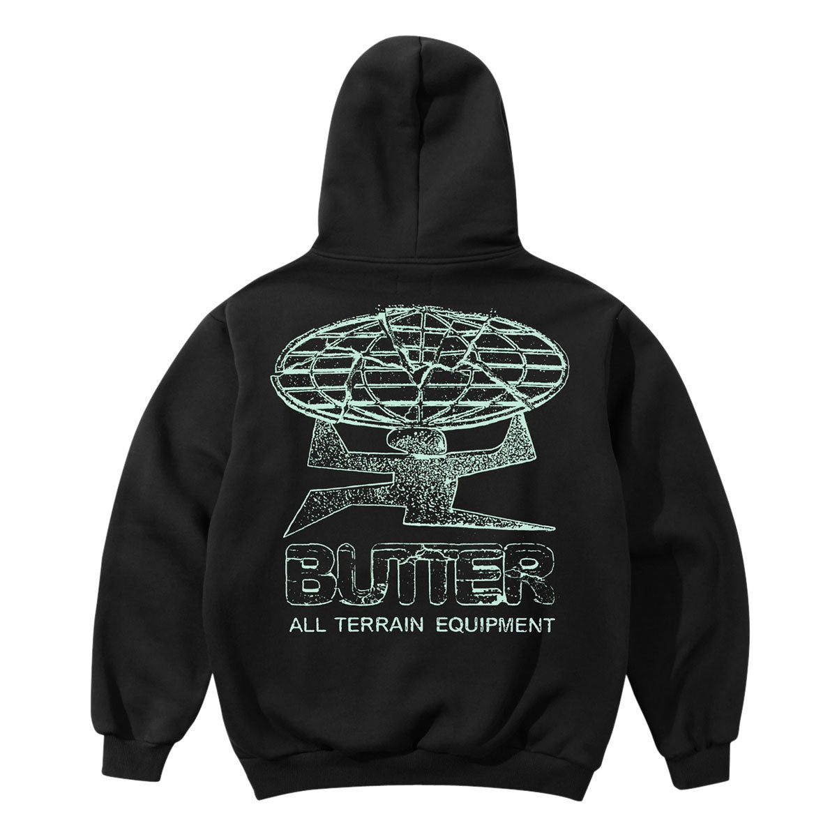 Butter Goods Terrain Hoodie - Black image 1