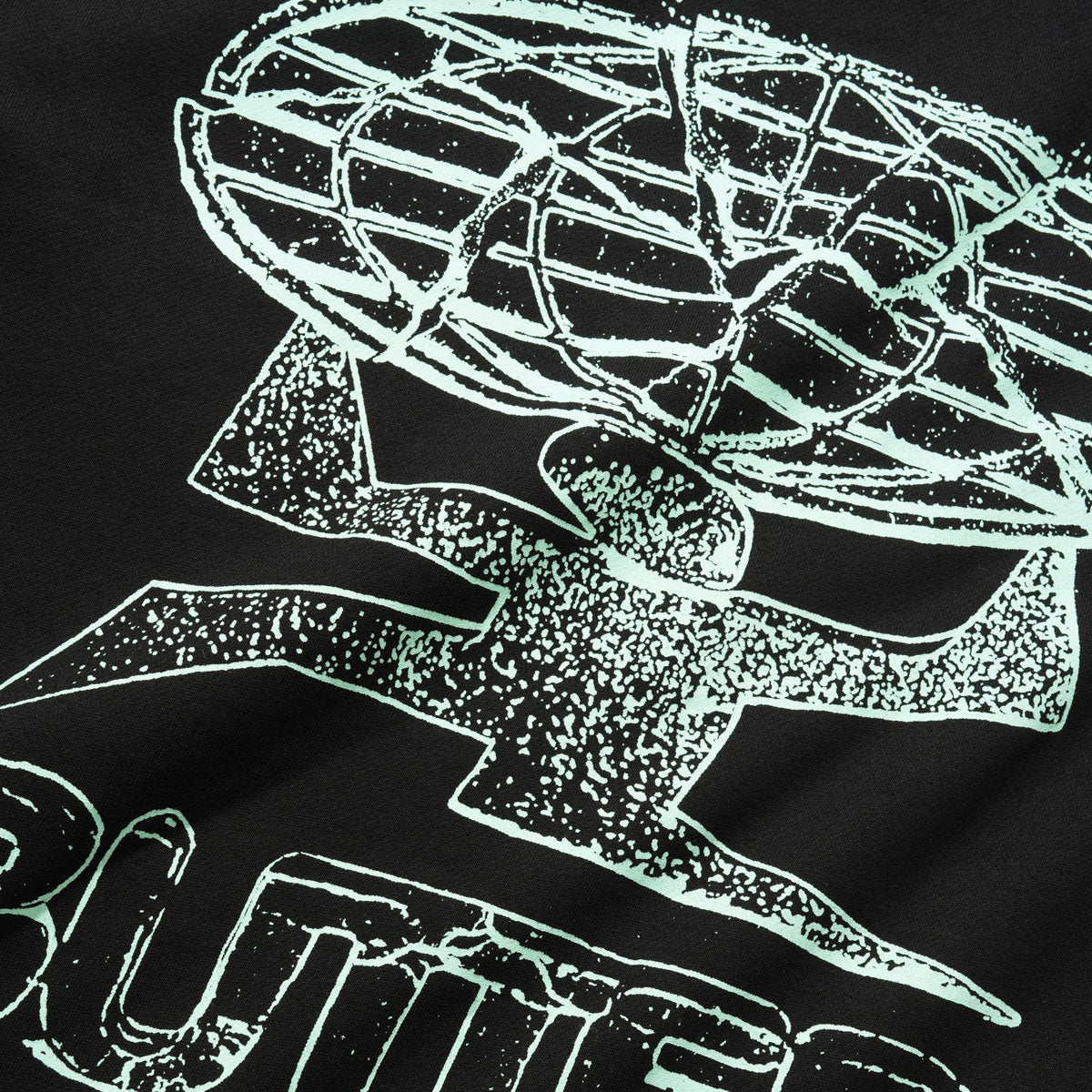 Butter Goods Terrain Hoodie - Black image 4