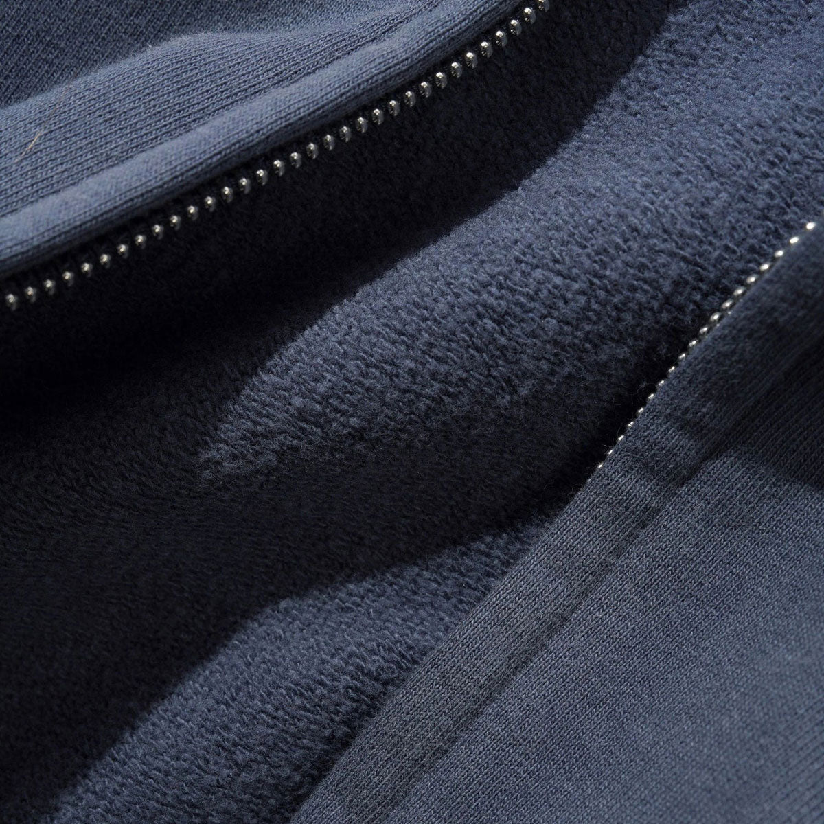 Butter Goods Stretch Zip-Thru Hoodie - Washed Navy image 3