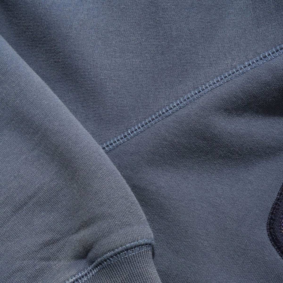 Butter Goods Stretch Zip-Thru Hoodie - Washed Navy image 4