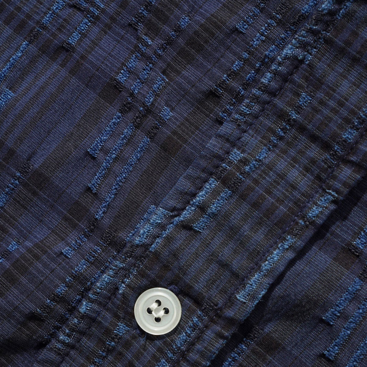 Butter Goods Spring Shirt - Overdye Navy image 4