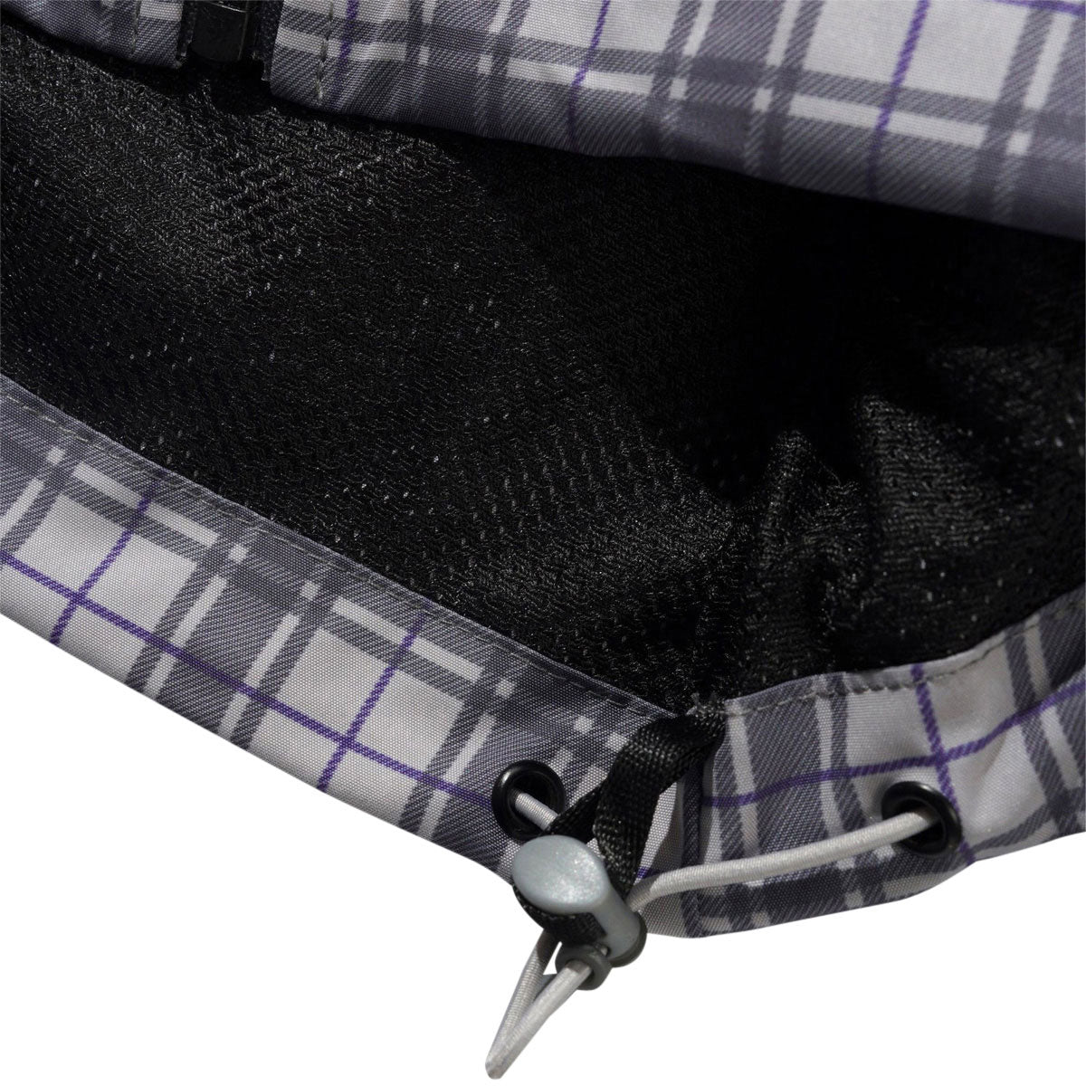 Butter Goods Plaid Nylon Jacket - Grey image 3
