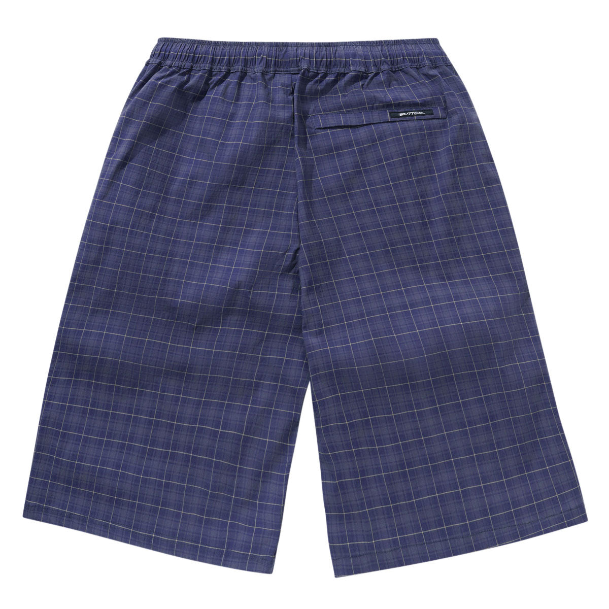 Butter Goods Main Shorts - Navy Plaid image 2