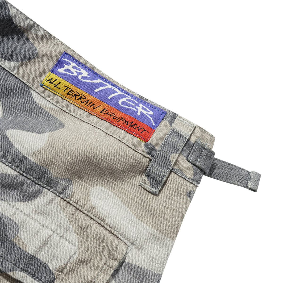Butter Goods Cargo Shorts - Snow Camo image 4