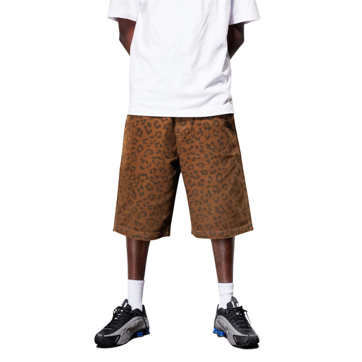 Butter Goods Work Shorts - Leopard image 3