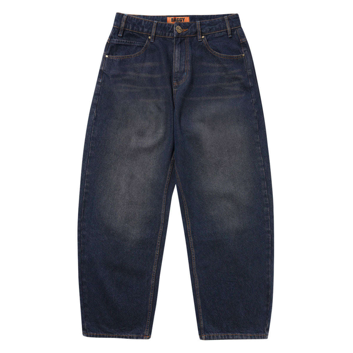 Butter Goods Solar Fade Denim Jeans - Tinted Dark Indigo image 1