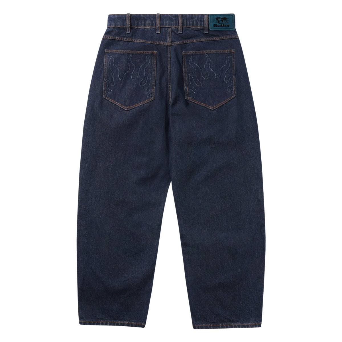 Butter Goods Solar Fade Denim Jeans - Tinted Dark Indigo image 2