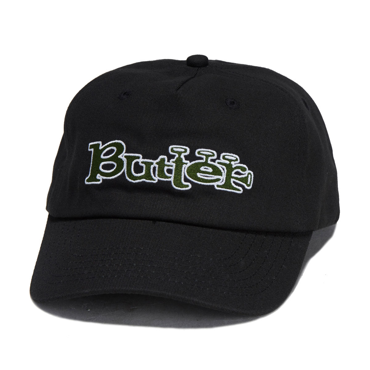Butter Goods Trumpet 5 Panel Hat - Black image 1