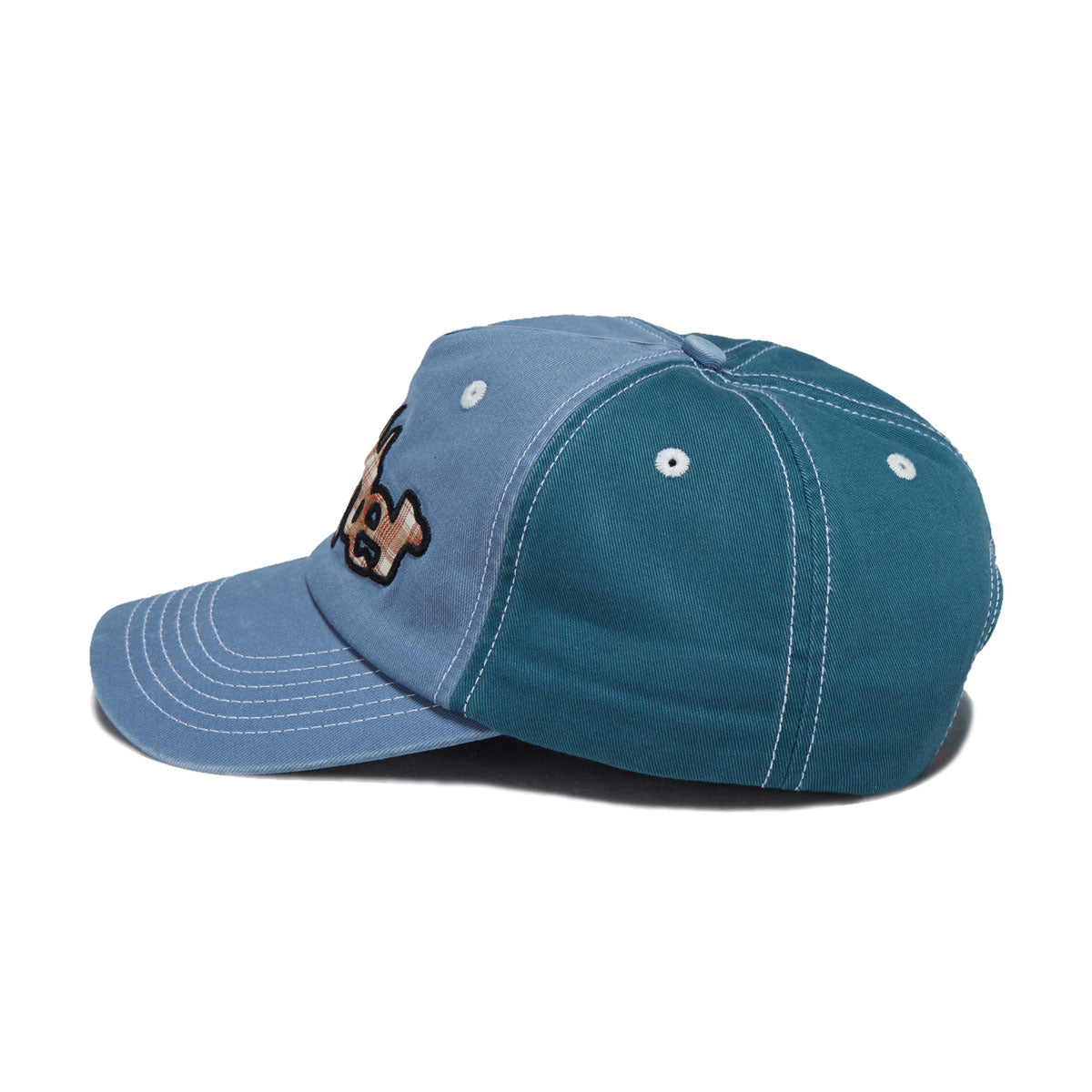 Butter Goods Stretch 5 Panel Hat - Washed Slate image 3