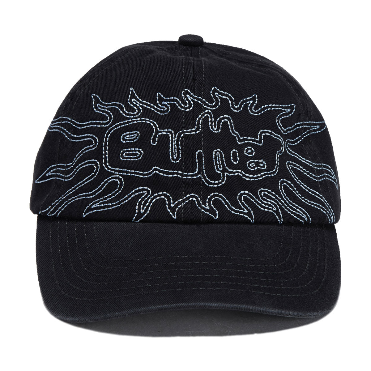 Butter Goods Solar 6 Panel Hat - Washed Black image 5