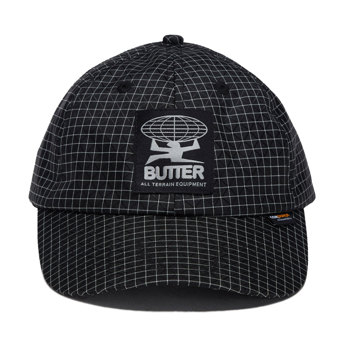 Butter Goods Cordura Terrain 6 Panel Hat - Black image 3