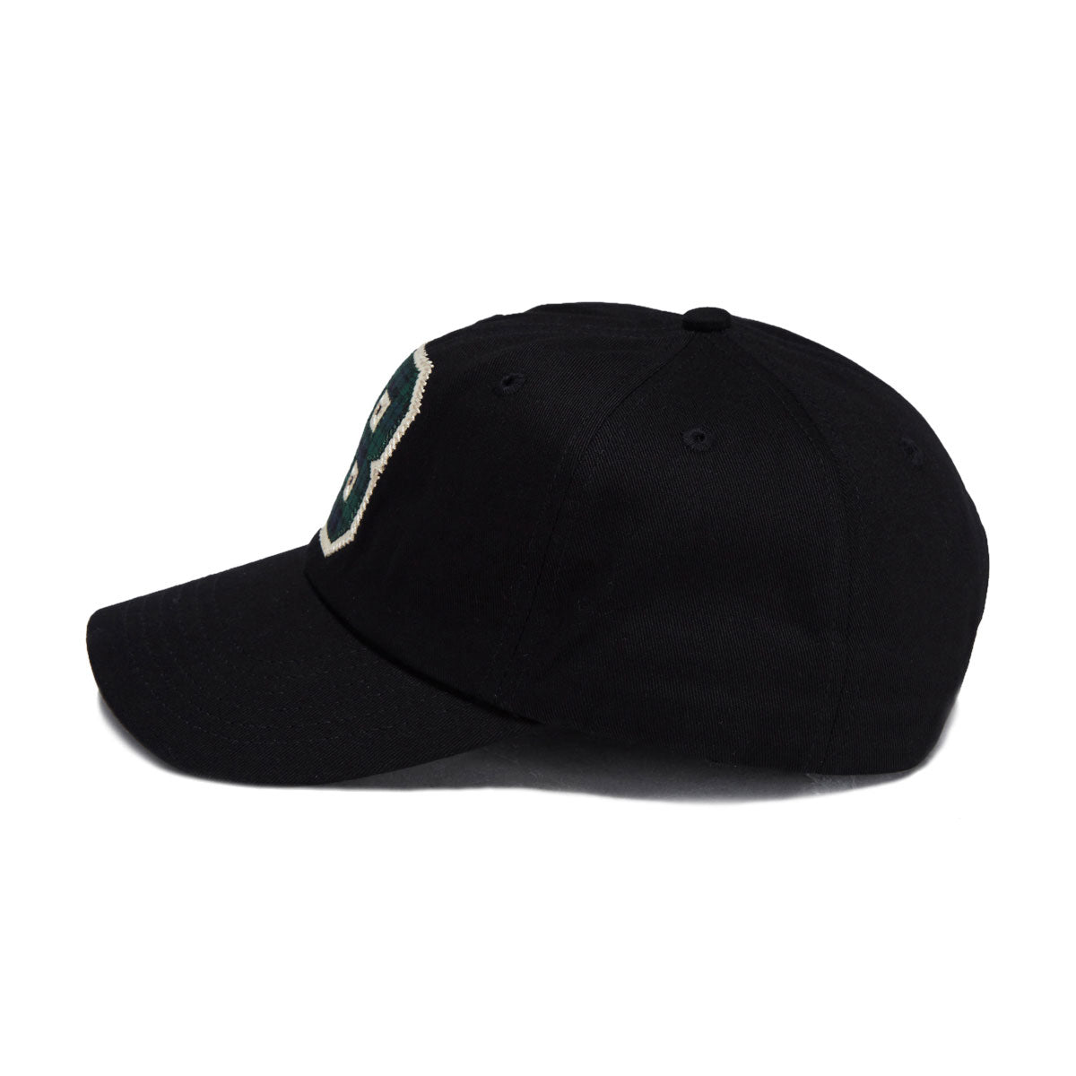 Butter Goods Collegiate 6 Panel Hat - Black image 3