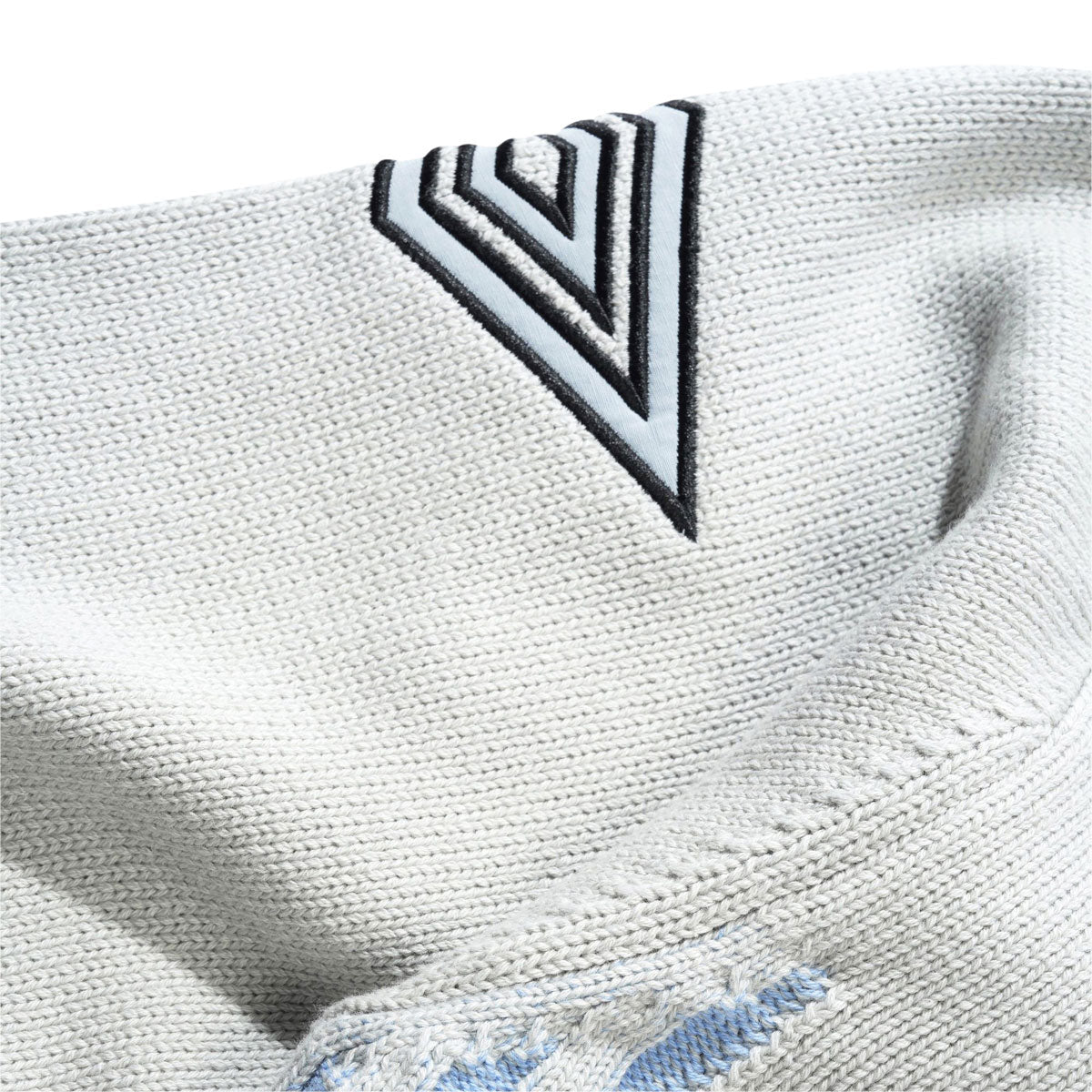Butter Goods x Umbro Diamond Zip-Thru Knit Sweater - Grey image 5