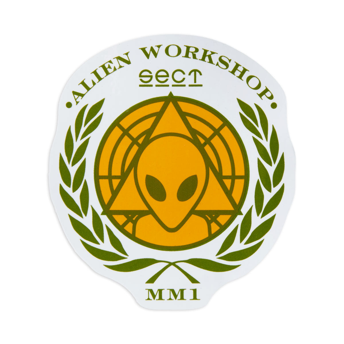 Alien Workshop AWOL Sticker - Orange image 1