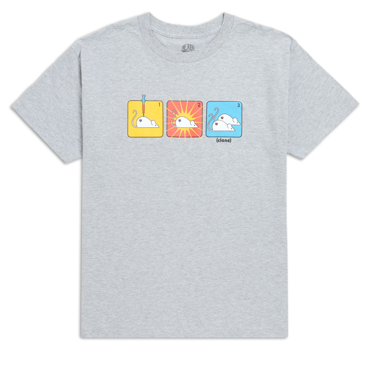 Alien Workshop Clone Sequence T-Shirt - Steel image 1