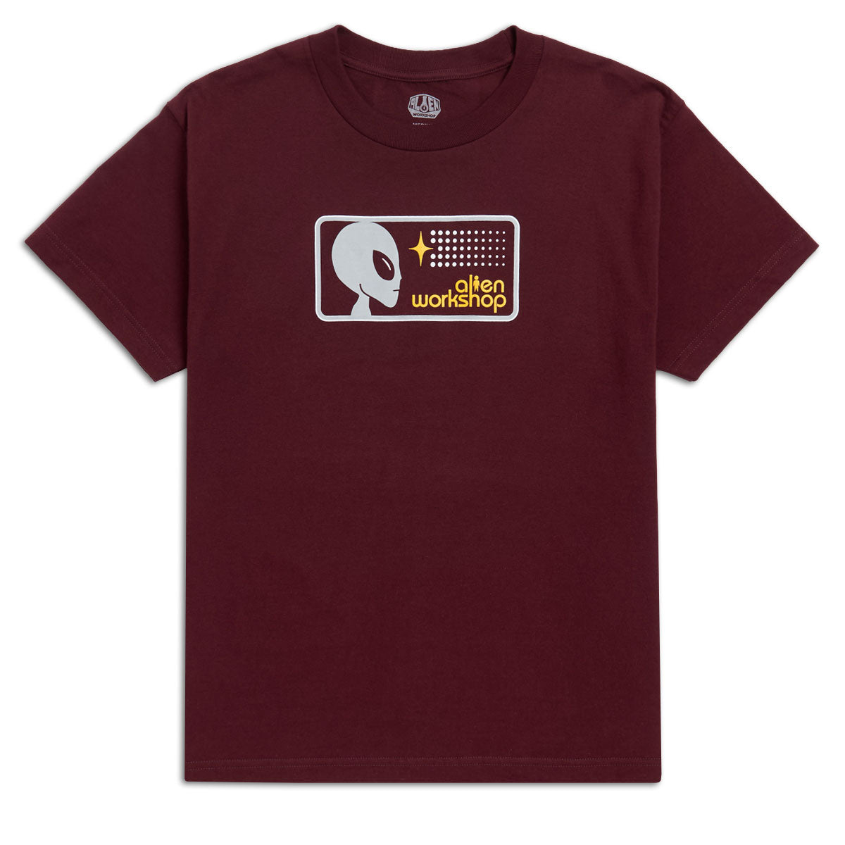 Alien Workshop Strobe Badge T-Shirt - Maroon image 1