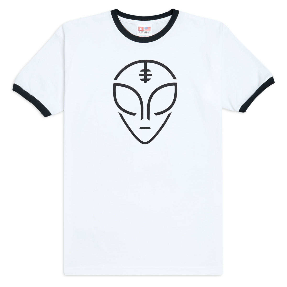 Alien Workshop Watcher Ringer T-Shirt - Natural/Black image 1